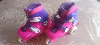 Patines Oxelo niña aprendizaje talla ajustable