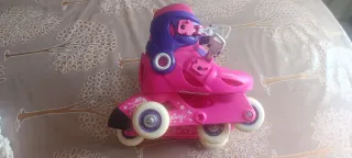 Patines Oxelo niña aprendizaje talla ajustable