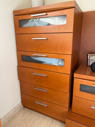 Sinfonier madera clásico con cristal