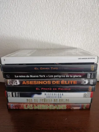 Lote 8 Películas DVD (Español)