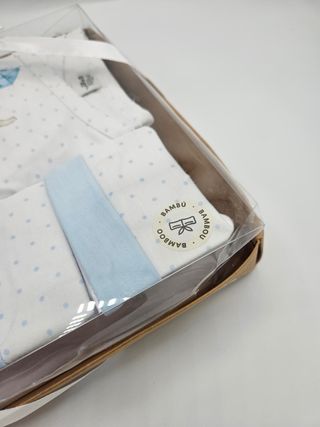 Nuevo:Conjunto Regalo Bebé 5 Piezas Elefante