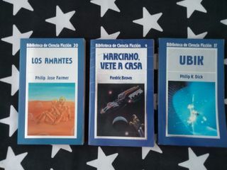 CIENCIA FICCION 8 LIBROS Asimov,Watson,Dick,Farmer