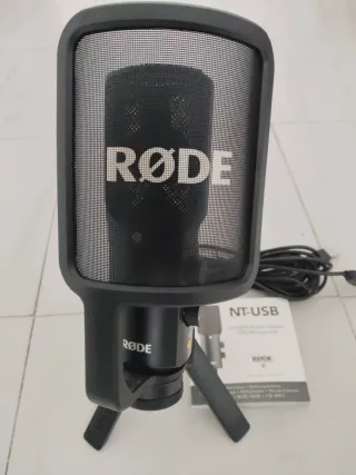 Micrófono Rode NT-USB Negro