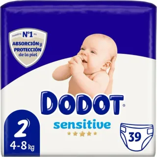 Dodot Pañales Bebé Sensitive talla 2 273 UNIDADES