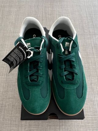 Zapatillas Converse Verdes y Blancas