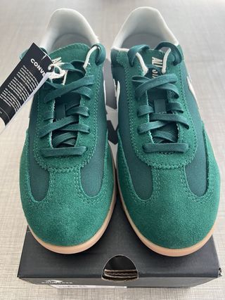 Zapatillas Converse Verdes y Blancas