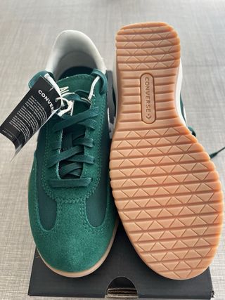 Zapatillas Converse Verdes y Blancas