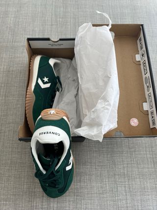 Zapatillas Converse Verdes y Blancas