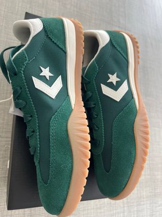 Zapatillas Converse Verdes y Blancas