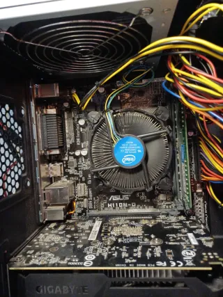 PC Gaming + Monitor HANNS G + Teclado y Ratón