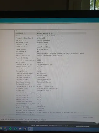 PC Gaming + Monitor HANNS G + Teclado y Ratón