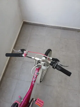 Bicicleta infantil rosa