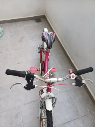 Bicicleta infantil rosa