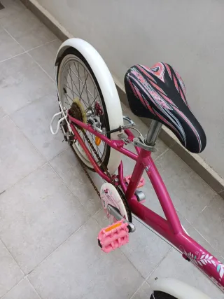 Bicicleta infantil rosa
