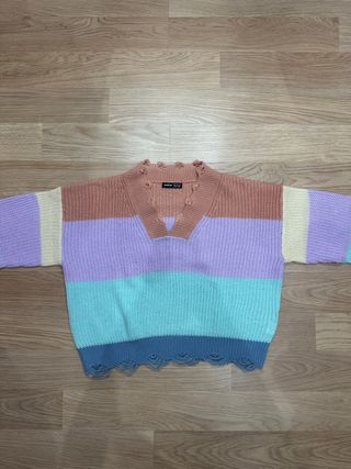 Jersey Shein Talla Única Colores Pastel