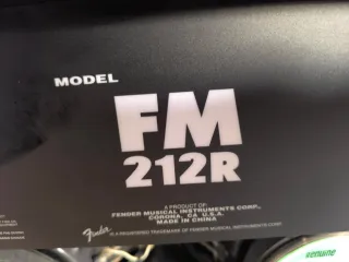 Amplificador Guitarra Fender FM 212R