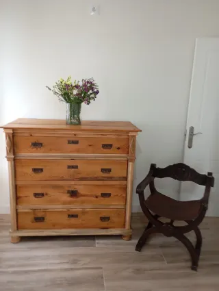 Cómoda antigua restaurada  comienzo del XX