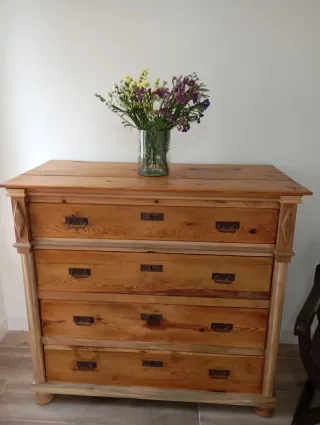 Cómoda antigua restaurada  comienzo del XX