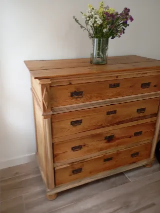 Cómoda antigua restaurada  comienzo del XX