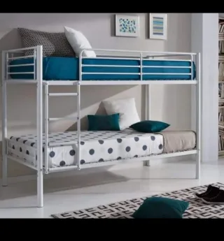 Litera metálica individual blanca