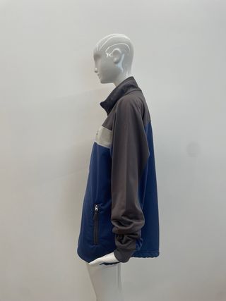 Chaqueta Kappa Talla XL Azul y Gris Vintage