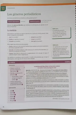 Lengua Castellana y Literatura 2 bachillerato