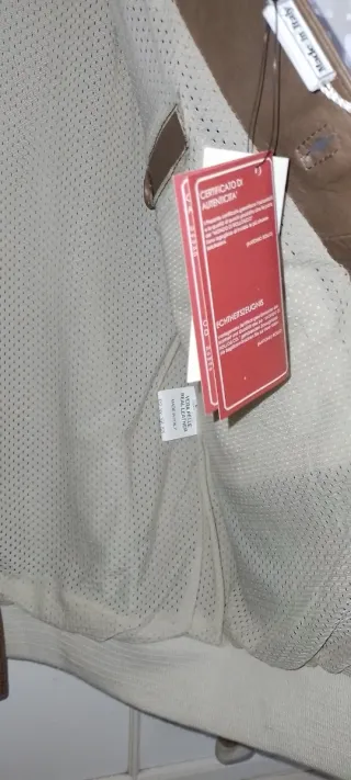 Giacca vera pelle artigianale Nuova di zecca