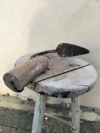 Amocafre antigua de mano