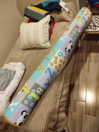 Colchoneta infantil con letras y números