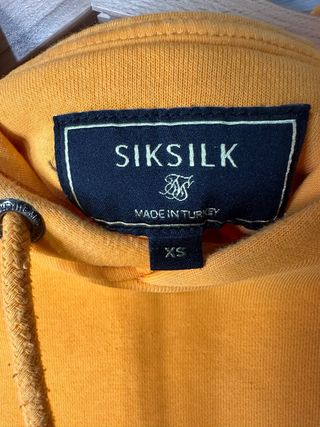 Sudadera SikSilk Naranja Talla XS