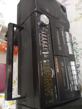 Radiocasete Vintage ELEKTA EC-370 Doble Cassette