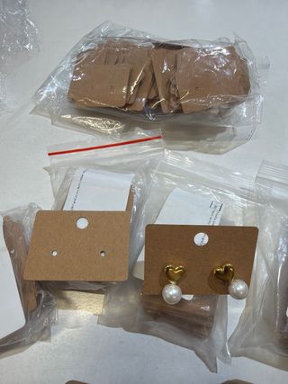 Pack expositor bisutería kraft