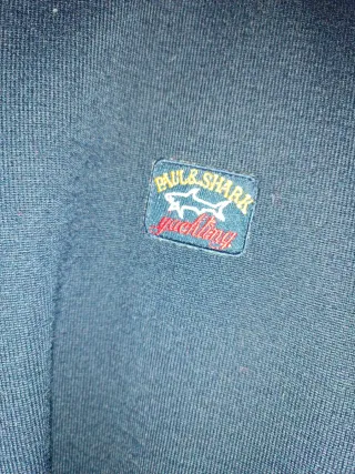 Jersey Polar Paul Shark azul oscuro/Rojo Doblefaz