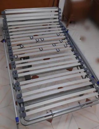 CAMA ARTICULADA Y COLCHÓN 105x190