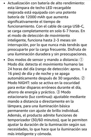 2 Lámparas LED detector Alta Calidad
