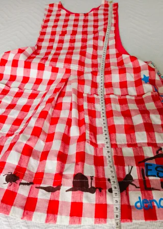 2 Batas maestra manga larga y pichi tirantes