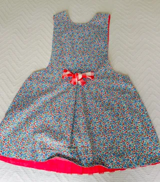 2 Batas maestra manga larga y pichi tirantes