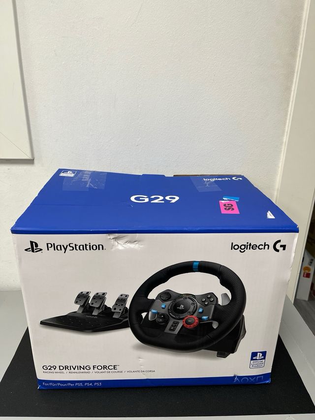 Volante Logitech G29 PS5, PS4, PC, Mac