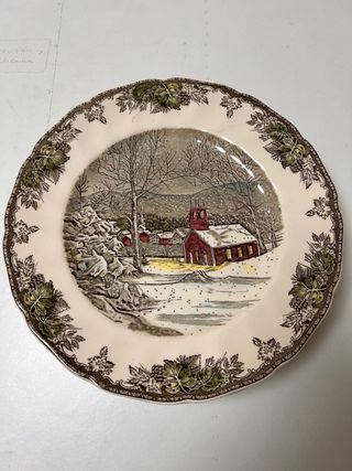 Platos ingleses Jonhson Bros 6 unidades