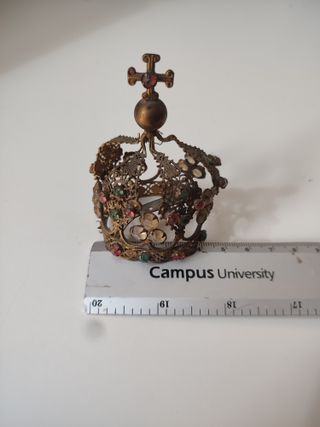 Corona Virgen Orfebrería Pedrería