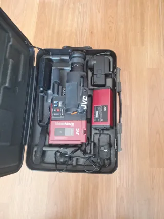 Maletín JVC VideoMovie CB-P1U VHS Marrón