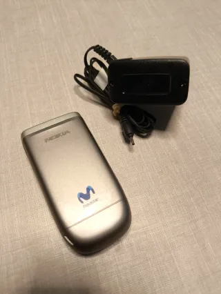 Teléfono Móvil Nokia 2680 Tapa Azul/Plata