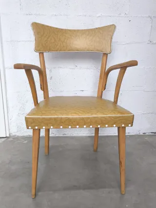 Silla Vintage atemporal madera haya