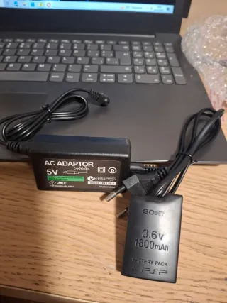 Batería y cargador PSP 1004