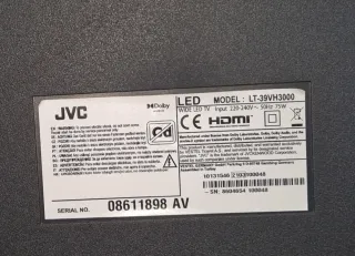 TV JVC 39 LT-39VH3000 Como Nueva