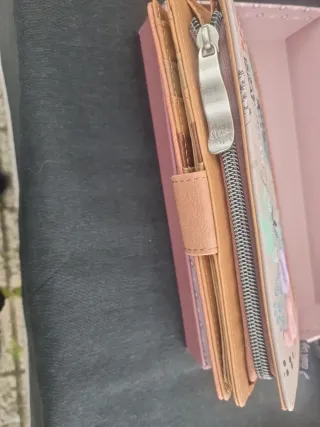 Cartera Sweet Candy Beige y Rosa