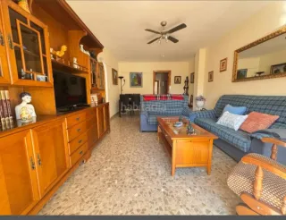 Muebles Salón Comedor Madera y Tela