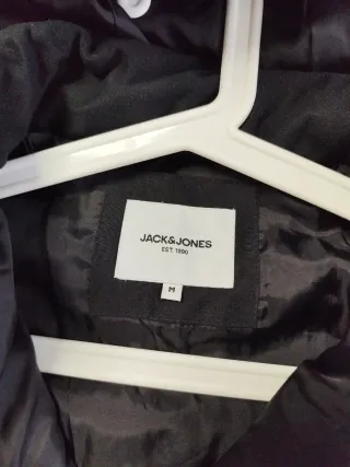 Abrigo Jack & Jones Hombre Talla M Negro