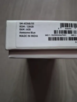 Samsung Galaxy A53 5G Azul