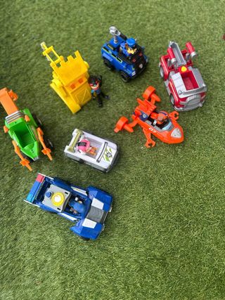 Conjunto Patrulla Canina Coches y Figuras